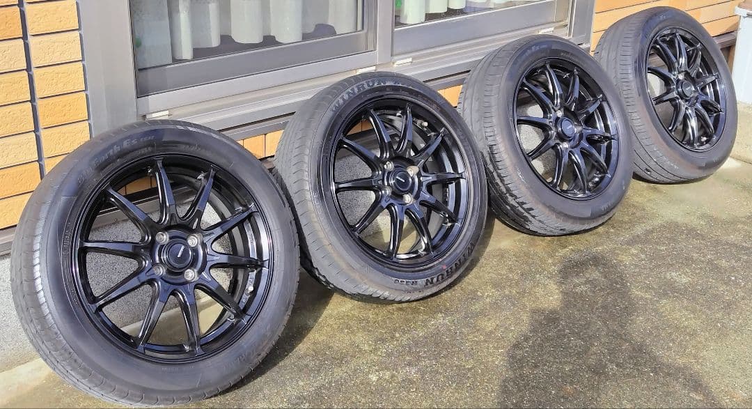 G-SPEEDホイール16インチ6J 4穴 ヨコハマ・他 タイヤ4本セット