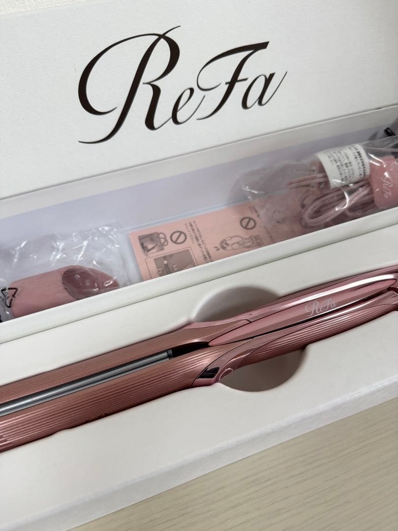 【ReFa】リファ ストレートアイロン プロ ピンク 送料込