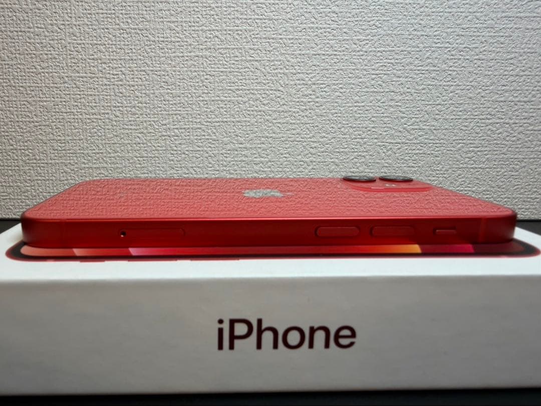iPhone12miniレッド128G SIMフリー初期化済