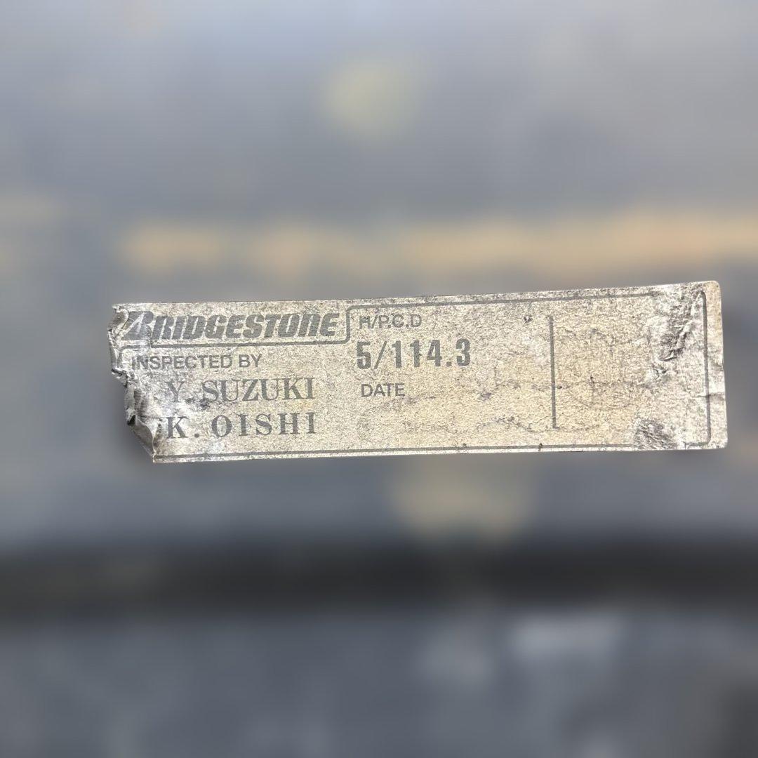 #1831 ブリヂストン　BEO 18インチ　ホイール　4本