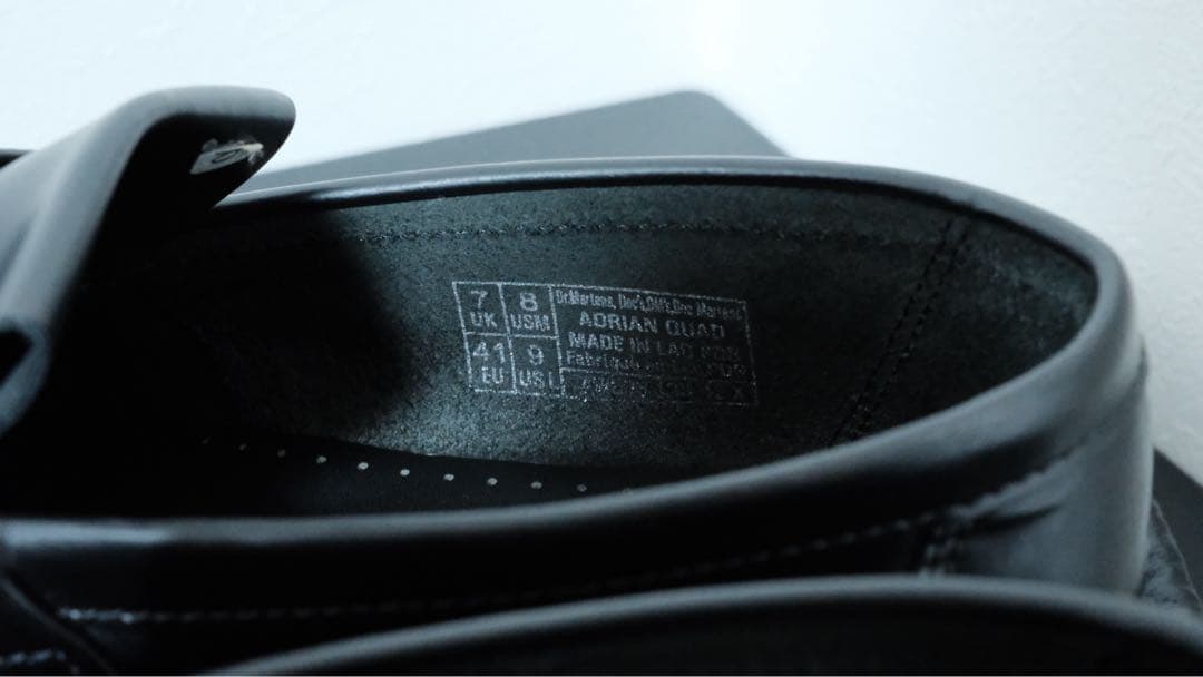 [3回のみ使用]Dr. Martens 厚底タッセルローファー uk8