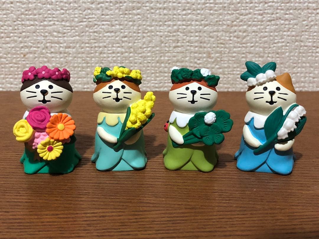 コンコンブル フラワーにゃんこセット