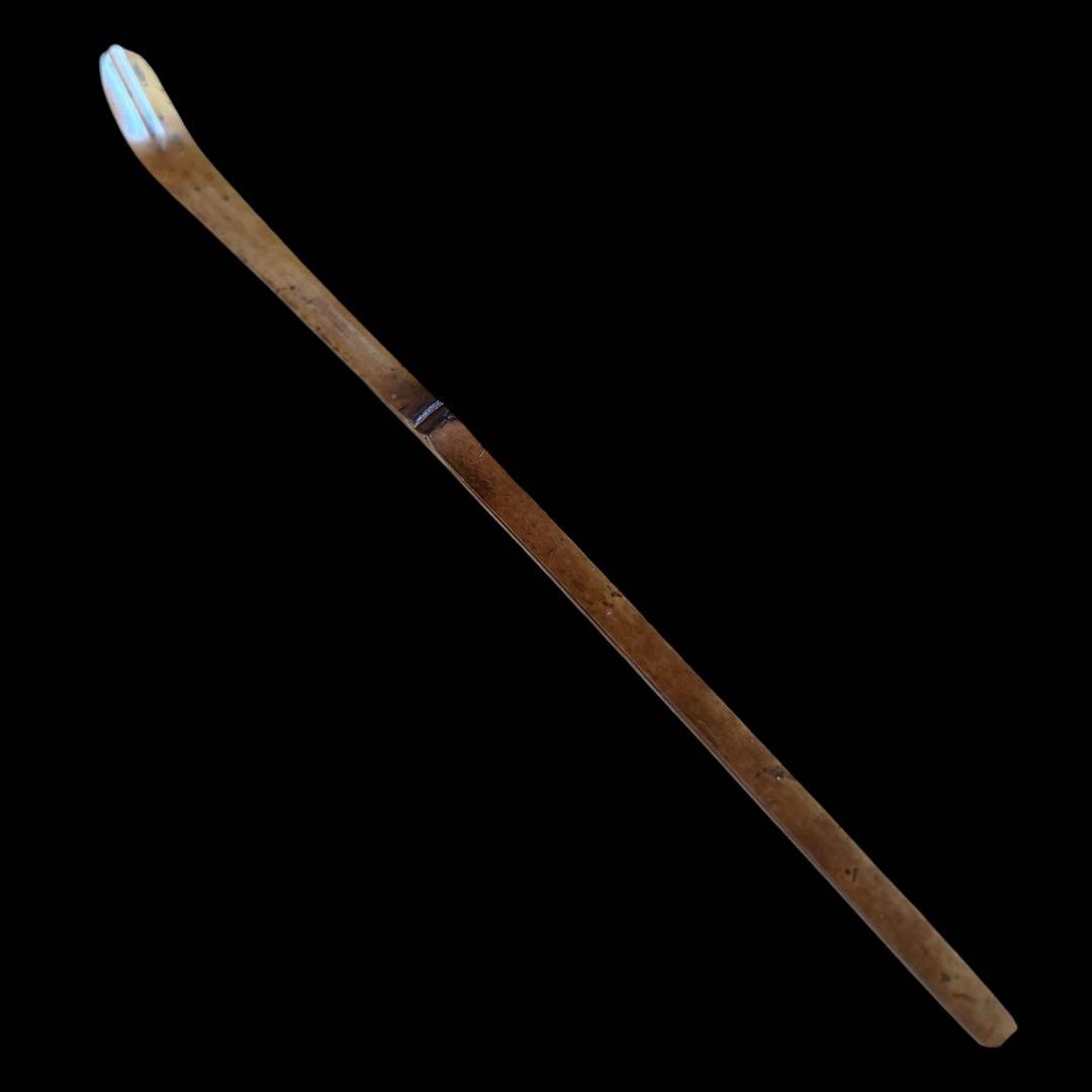 【茶道具】成瀬宗巨（作）茶杓 銘「日々是好日」共筒 共箱