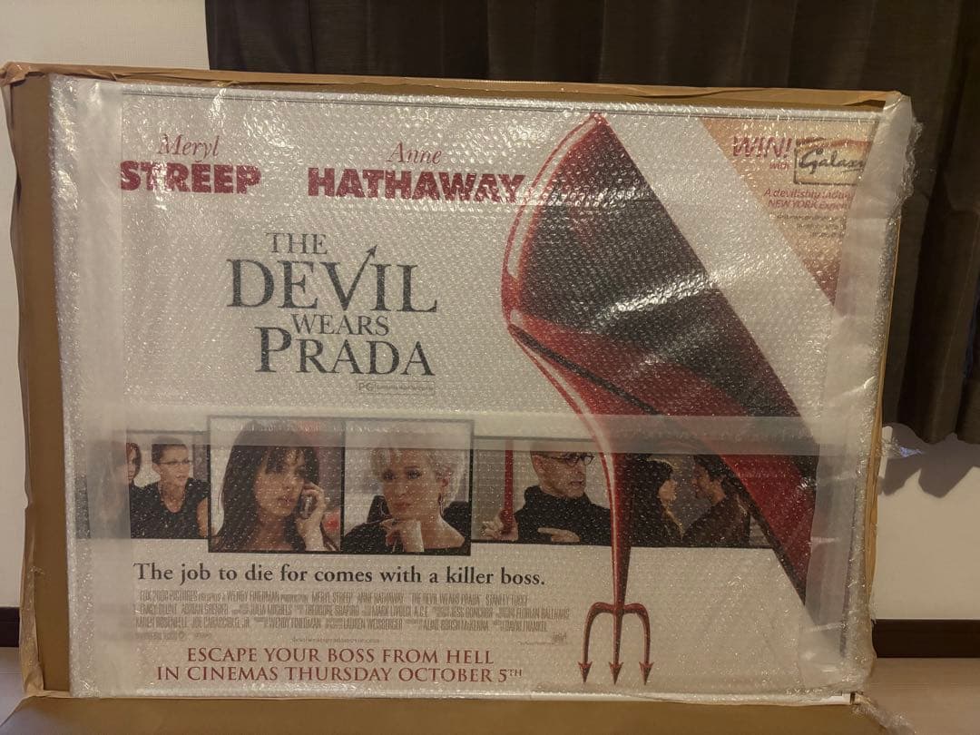 『 プラダを着た悪魔 』　映画　洋画　ポスター　イギリス　オリジナル