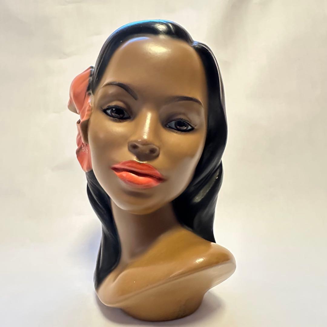 激レア50年代オリジナルmarwalマーワルハワイアンフラバストヘッドビンテージ