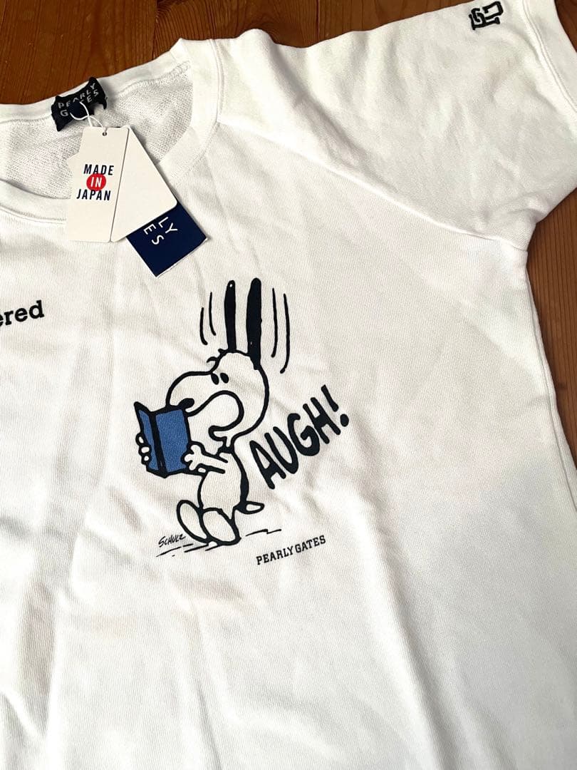 PEARLY GATES パーリーゲイツ　スヌーピー　コラボ限定スウェット　半袖