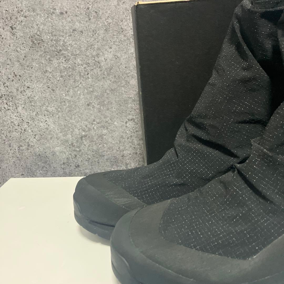 24AW ノースフェイス　スノー ブーツ ゴアテックス 防水　透湿　黒　23