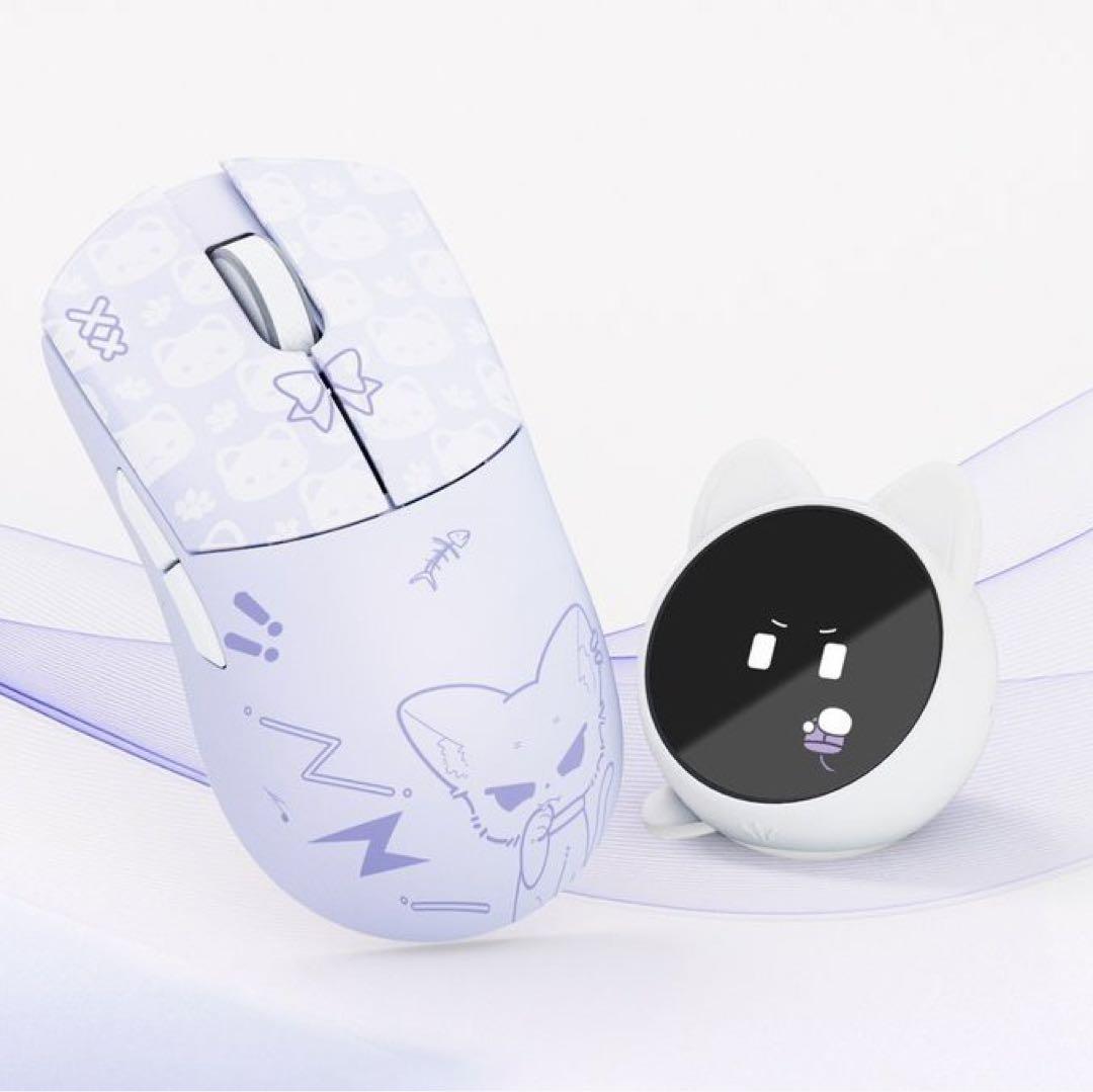 【新品未開封】Wlmouse 幻-HUAN- Nekko 液晶ネコ型ドングル