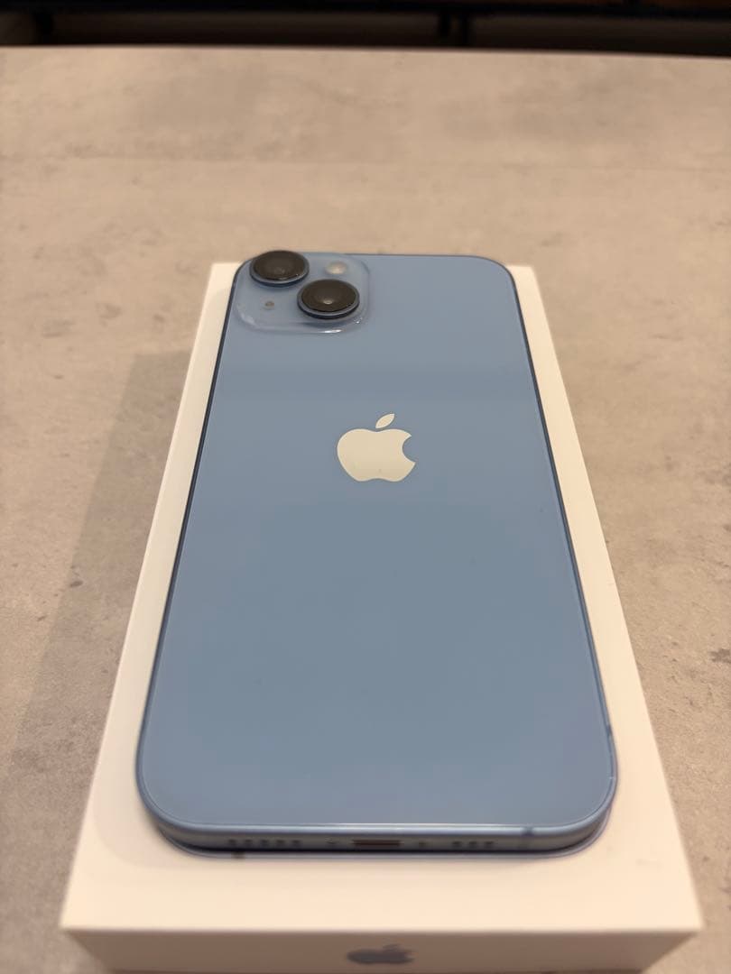 iPhone14 256GB ブルー SIMフリー 残債無し 美品 Apple