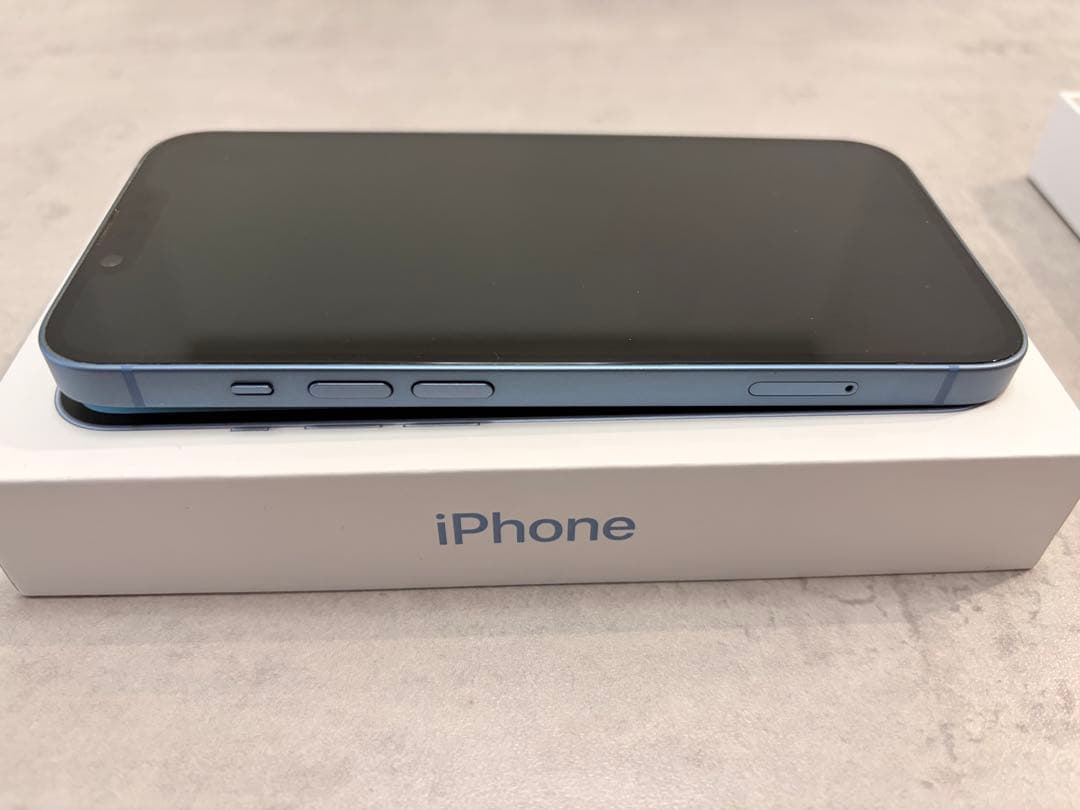 iPhone14 256GB ブルー SIMフリー 残債無し 美品 Apple