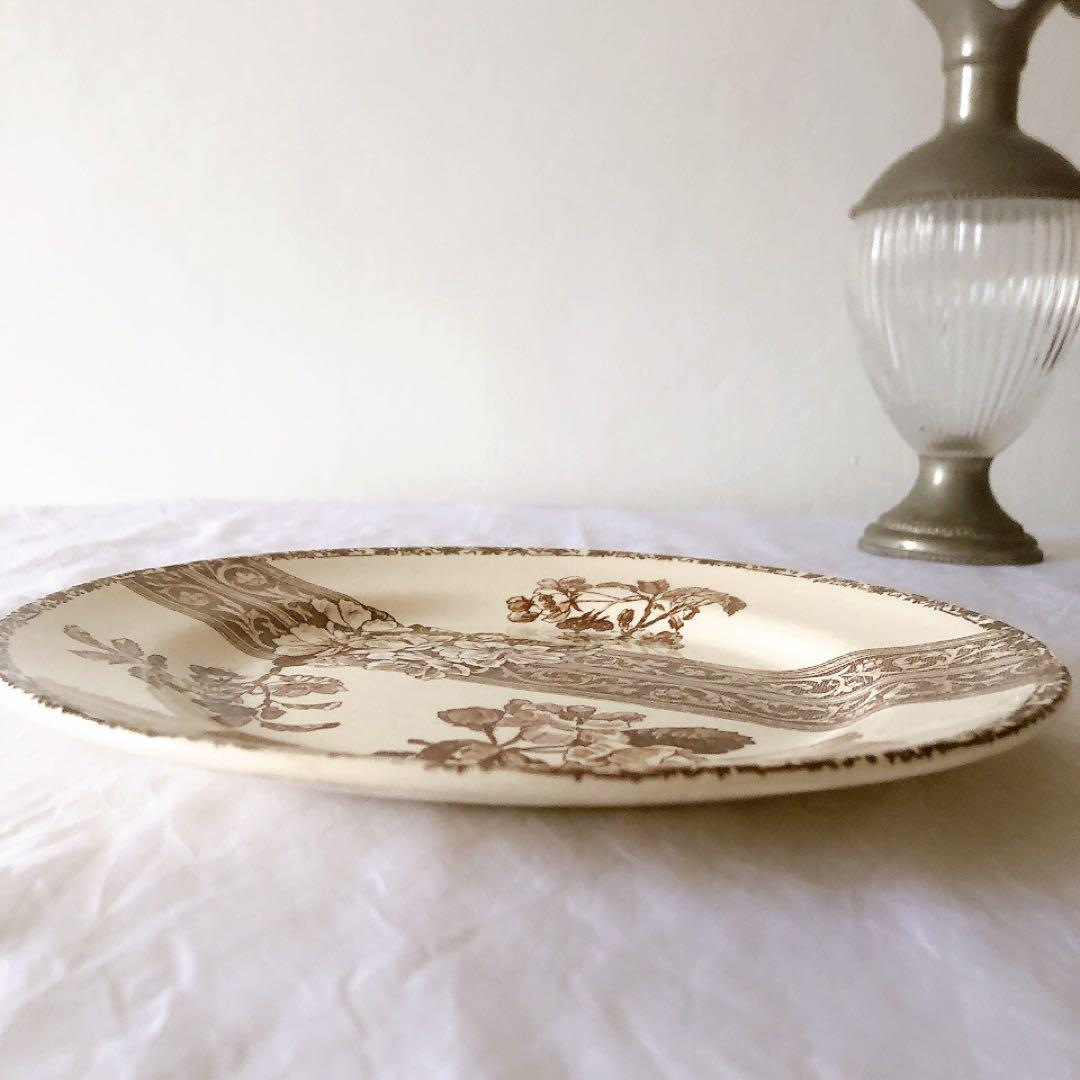 グランデポ　エミールブルジョワ　ディナープレート F フランスアンティーク食器