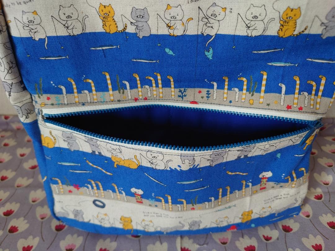 【チャッピー】 猫柄　トートバック＆リュックset