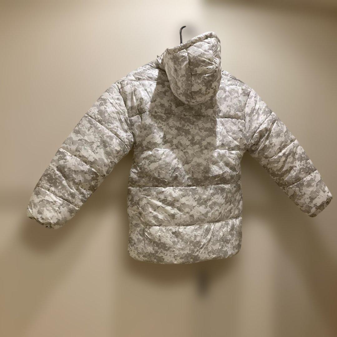 ダウンジャケット 白グレー迷彩suvene y2k