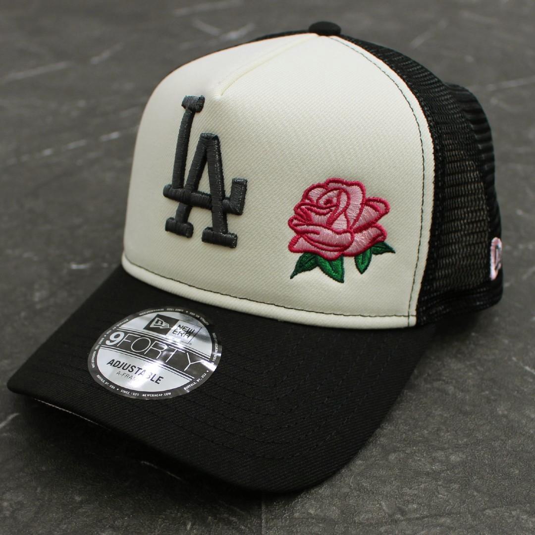 NEW ERA LA ドジャース ローズ メッシュキャップ 海外モデル ピンク
