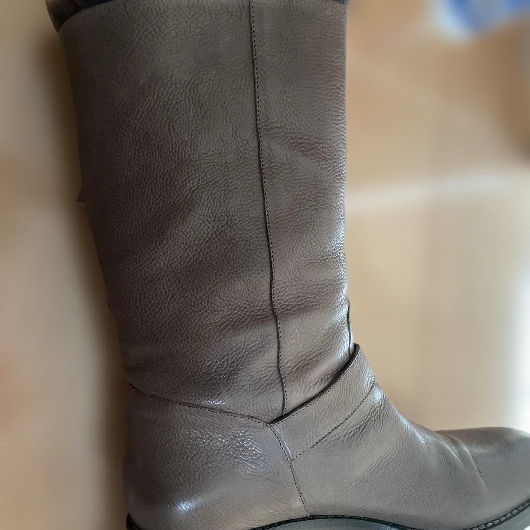 コ*タ様 サルトル　SARTORE エンジニア ブーツ ラビットファー　レザー