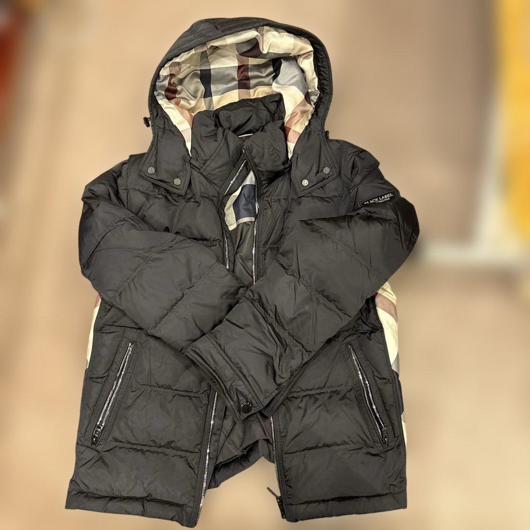 BLACK LABEL CRESTBRIDGE ダウンジャケット　黒　ブラック