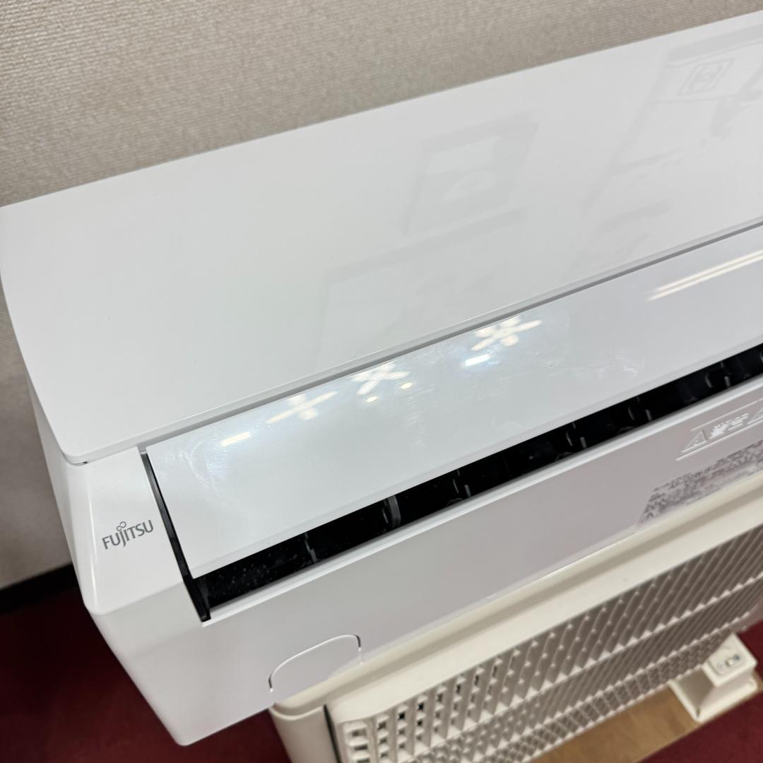 東京23区配送無料　超美品富士通エアコン2.2kw　6畳用　洗浄/除菌済み