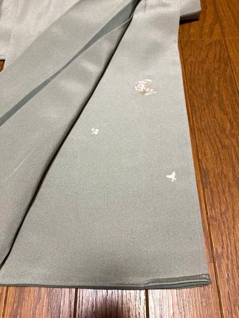 断捨離中　着物 付下げ 花刺繍