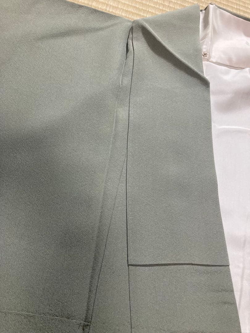 断捨離中　着物 付下げ 花刺繍