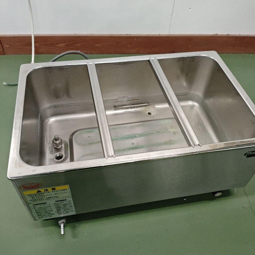 【通電確認済】Maruzen フードウォーマー 3列　ステンレス　100ボルト