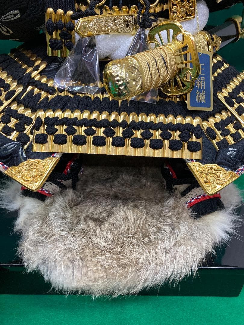 E35 格安！五月人形　子供大将　高さ56㎝位　上杉謙信　端午の節句