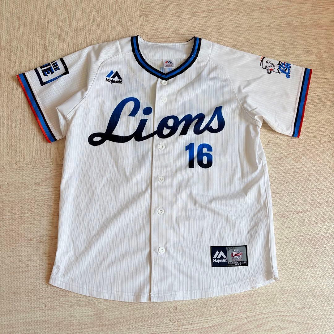 希少　松坂大輔 埼玉西武ライオンズ ユニフォーム　70周年記念　Mサイズ