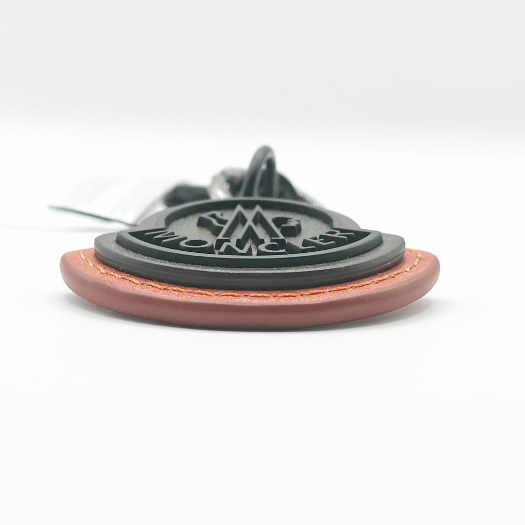 【新品】MONCLER キーホルダー キーリング バッグチャーム レザー