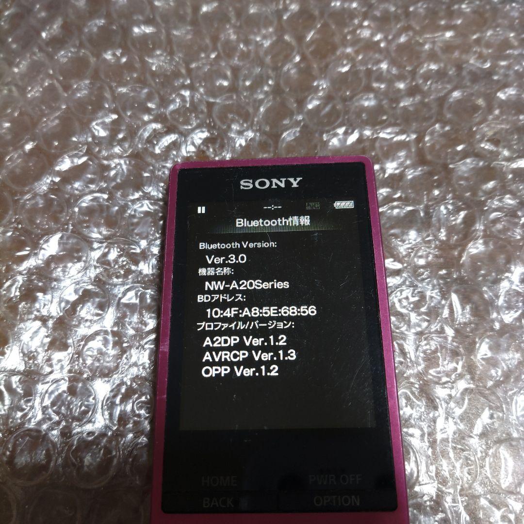 ソニーウォークマン　NW−A25　管理ナンバー161