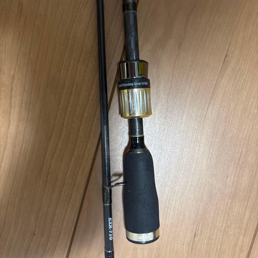 EXR 710 Stream Booster エギングロッド　シャンパンゴールド