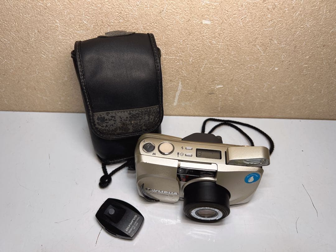 OLYMPUS μ mju Zoom130 フィルムカメラ 【中古】