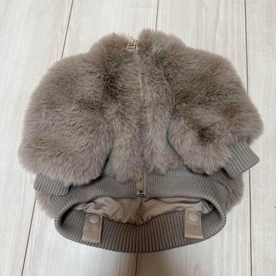 ushh エコファージップアップブルゾン