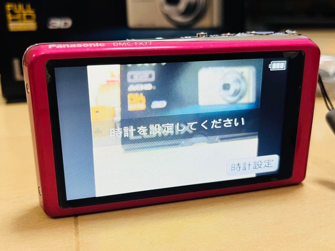 Panasonic LUMIX DMC-FX77 ピンク デジカメ