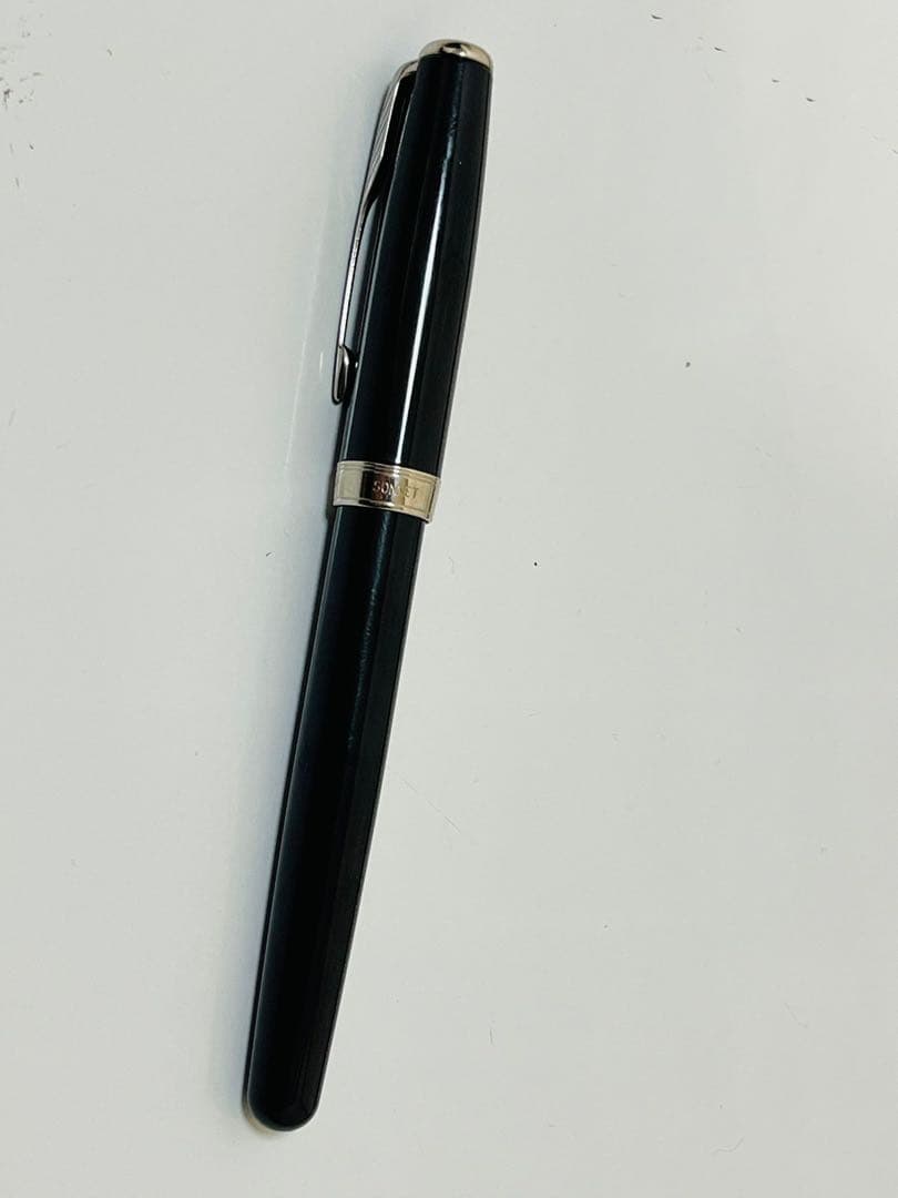 Parker 万年筆 黒 K18.0750