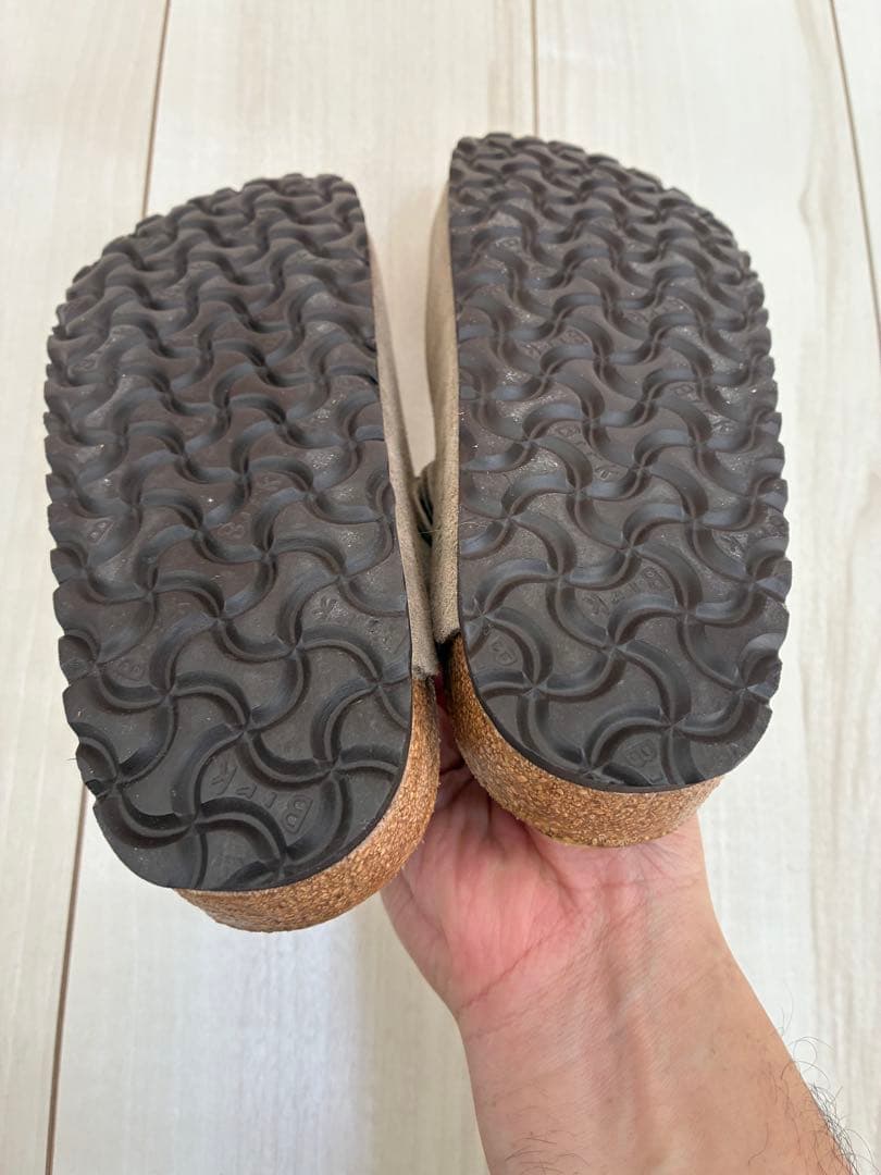 38ビルケンシュトック ボストン トープ スエード