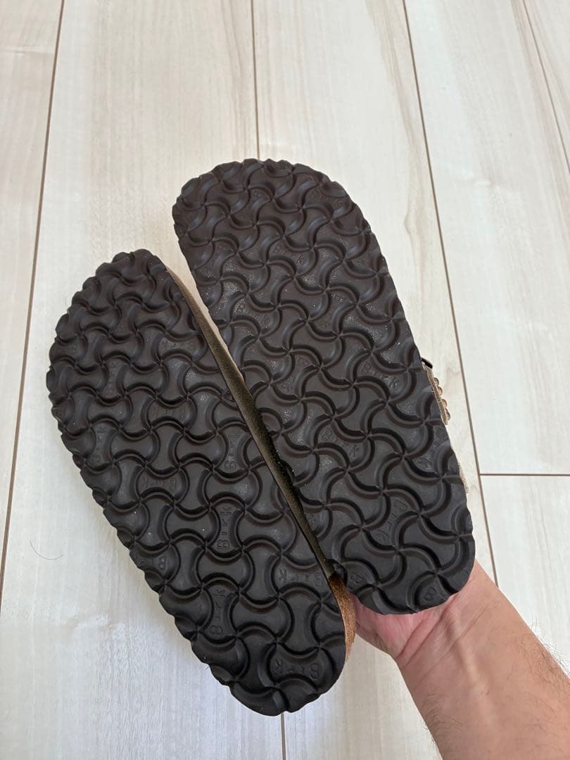 38ビルケンシュトック ボストン トープ スエード