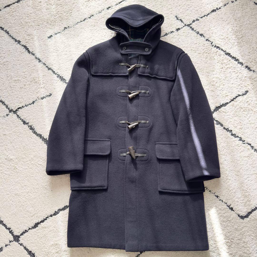 超希少 80s ブルックスブラザーズ　ダッフルコート　英国製　ネイビー　L相当