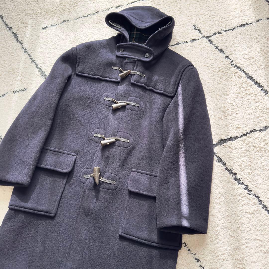 超希少 80s ブルックスブラザーズ　ダッフルコート　英国製　ネイビー　L相当