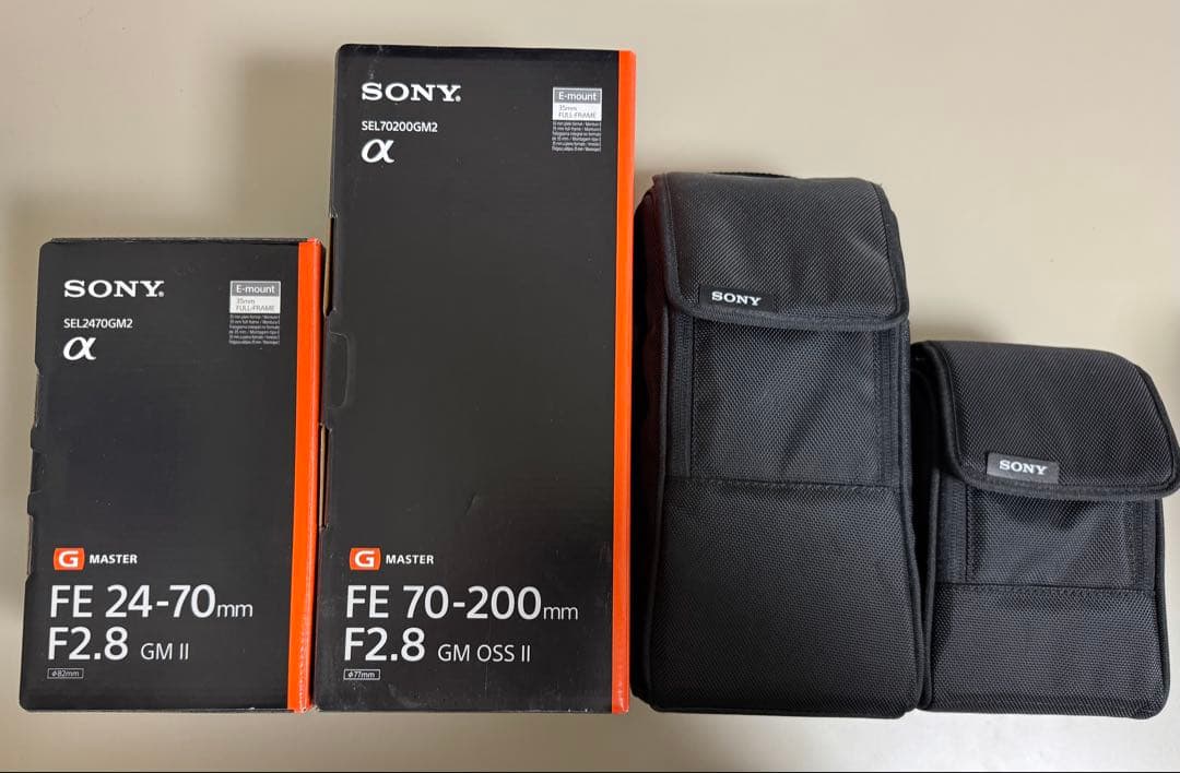 Sony a7RV /24-70GMII/70-200GMII/2×テレコン+α