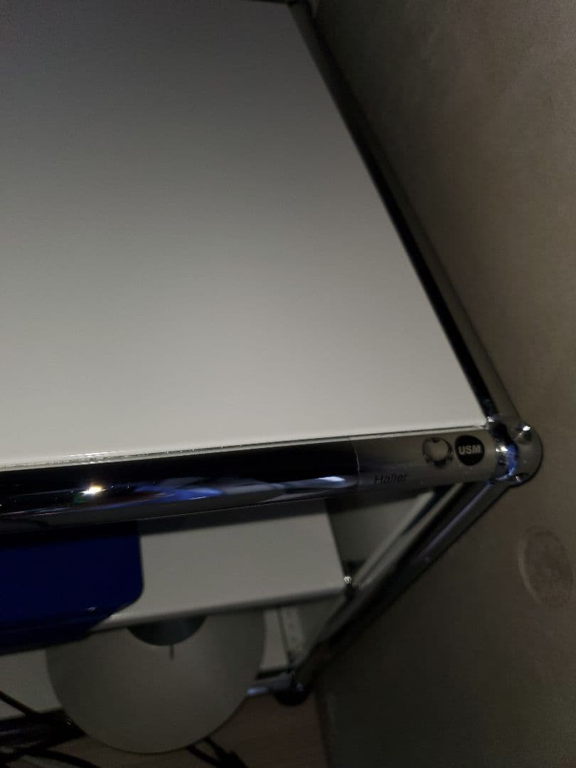 送料込！値引き！USMハラー　TVボード　ピュアホワイト