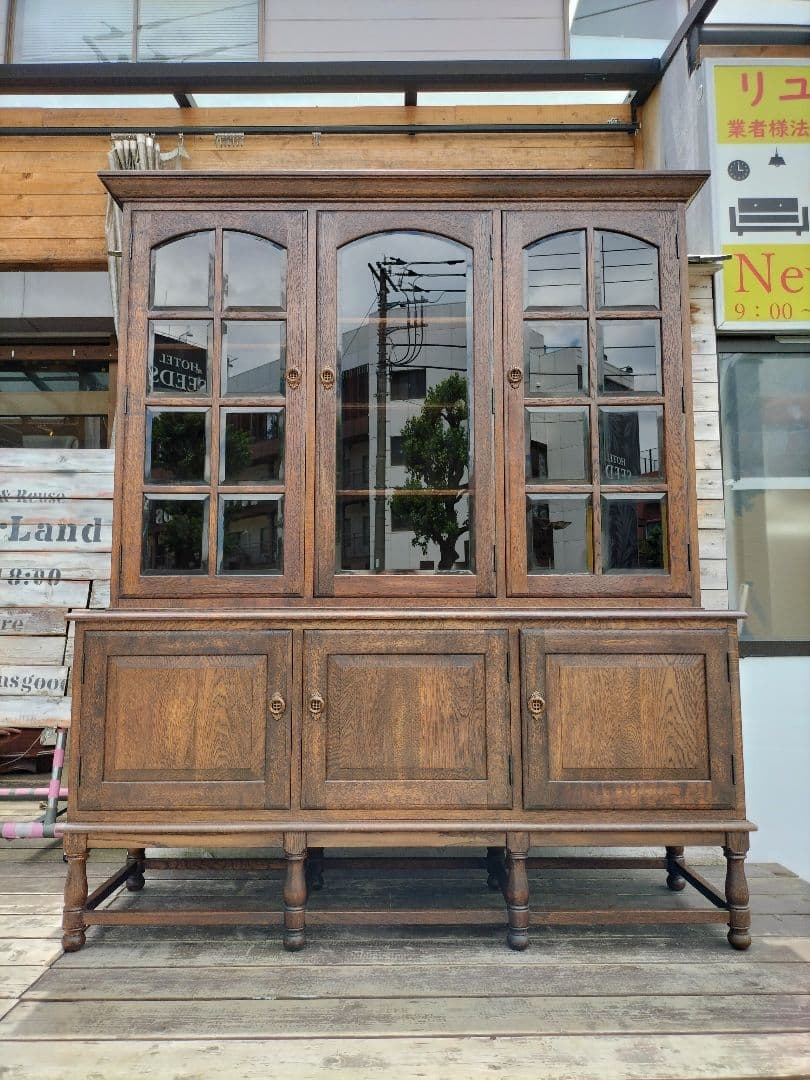 M♦年始Sale東名 クラッシク家具 竹中家具　ヴィンテージカップボード