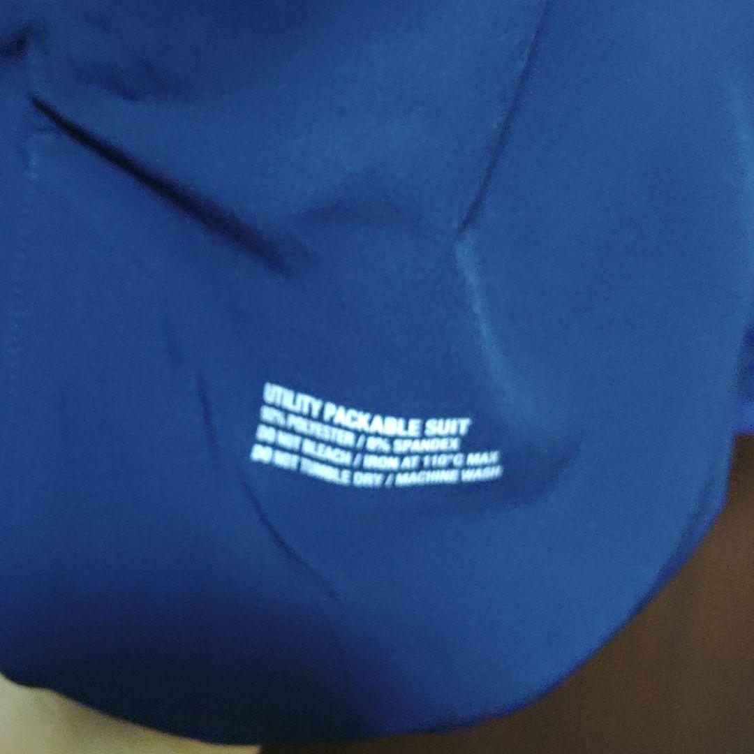 UTILITY PACKABLE SUIT NAVY Mサイズ