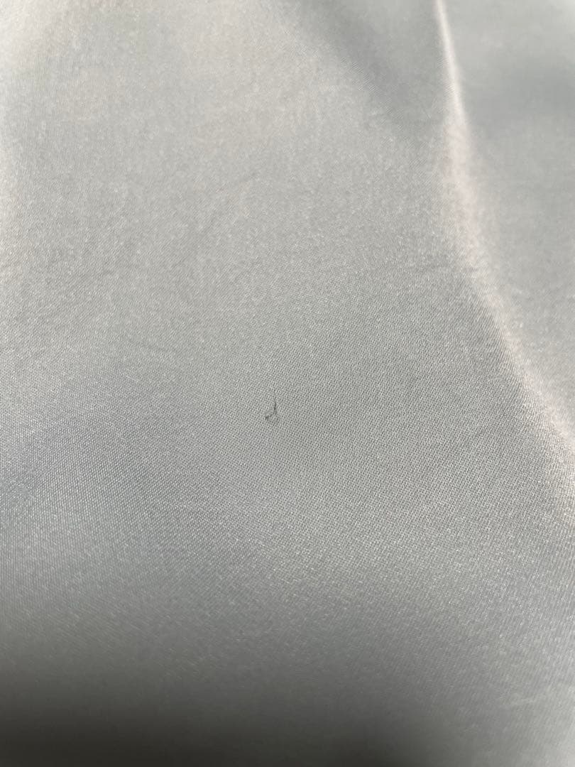 SHIPS ヴィンテージ サテン ネック ギャザー ブラウス