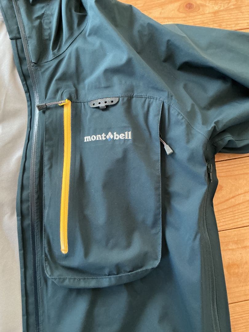 mont-bell モンベル　ウエイディングジャケット　レインウェア　ウェーダー