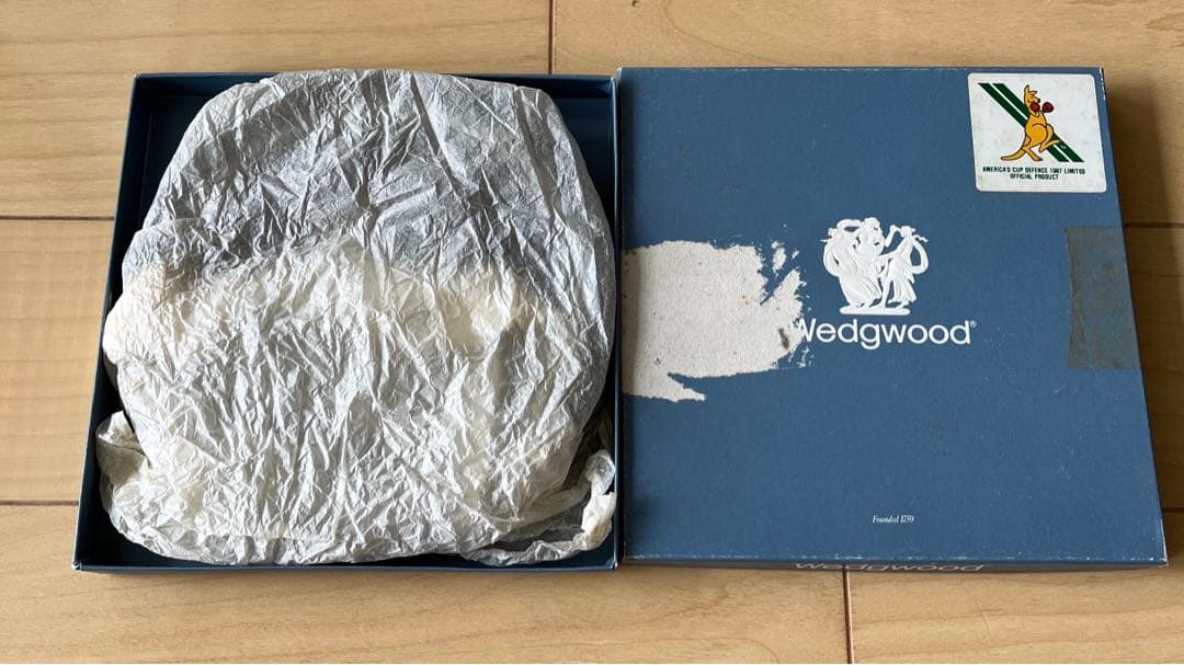 【レア・限定品】ウェッジウッド ブラックジャスパー アメリカズカップ 希少