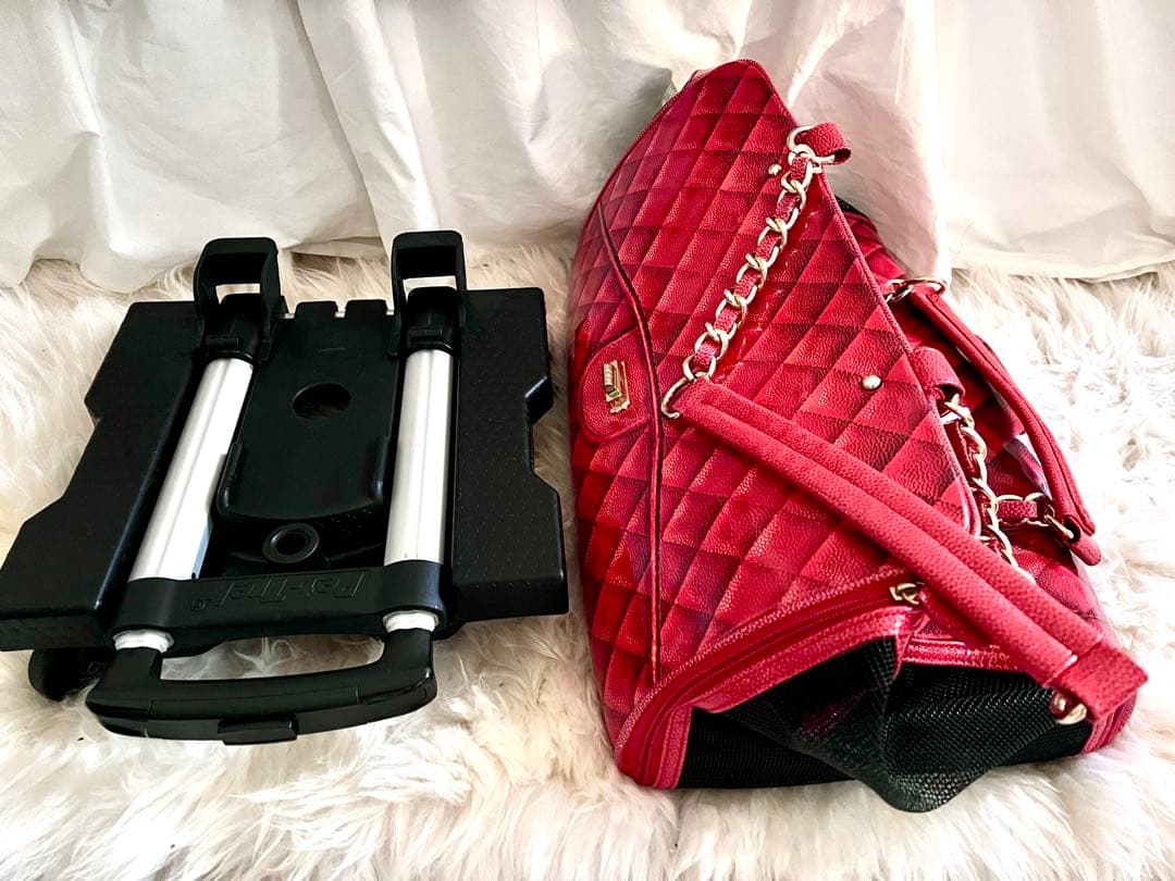 最終値下げ　ペットキャリーバッグ　キャスター付き　完売品