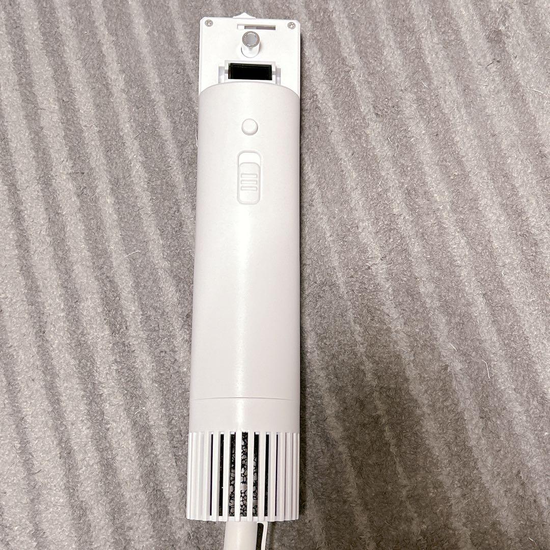 グルーミングヘアドライヤー ペット用ヘアドライヤー ブラシ付き ホワイト