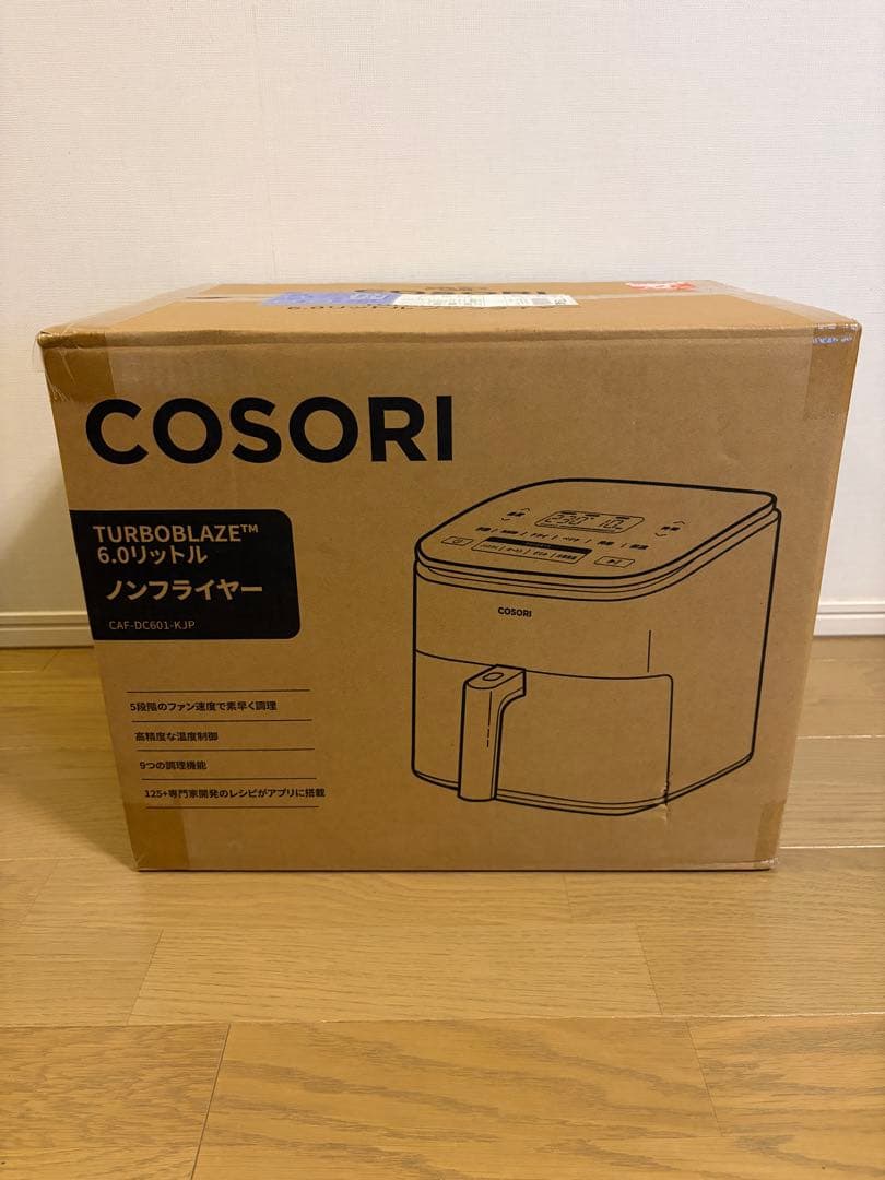 【新品】COSORI コソリ ノンフライヤー 6L CAF-DC601-KJP