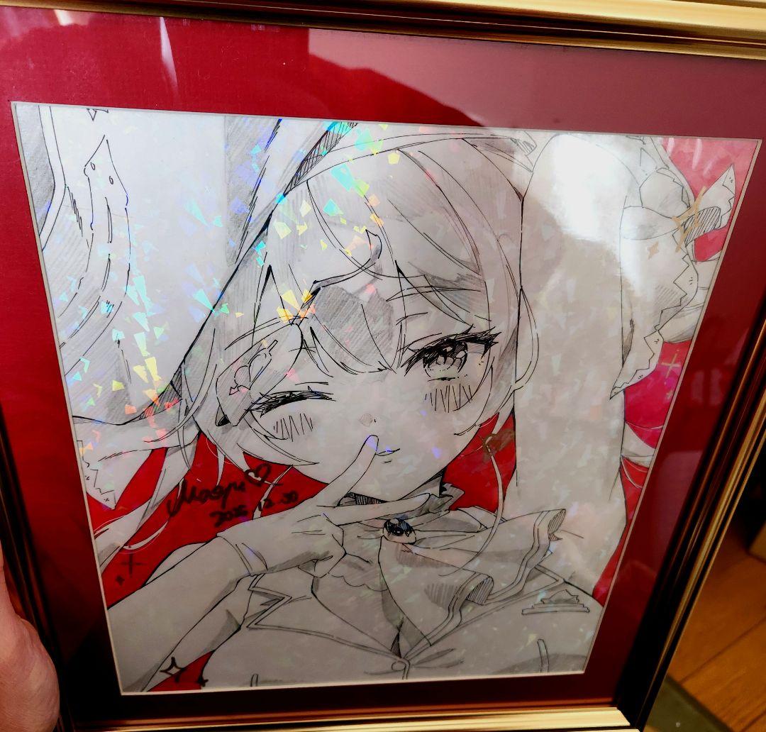 【てぃんくる】プロ絵師マシュ様描き下ろし宝鐘マリン大色紙