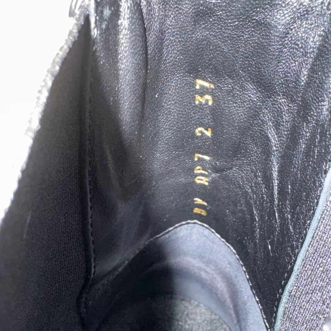 ヴァレンティノ　ショートブーツ　ブラック　厚底　プラットフォーム　37