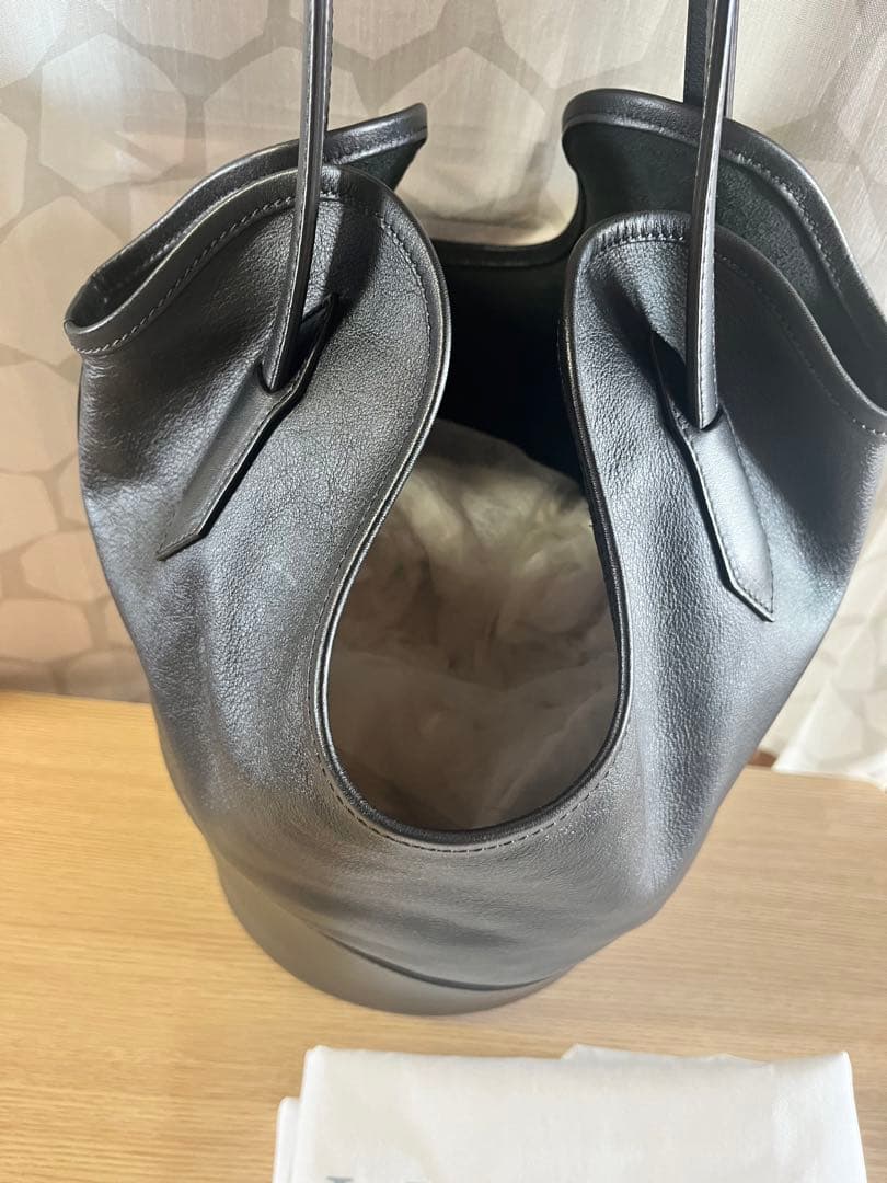 お*ぎ様 J&M DAVIDSONレイバケットS 黒 レザーバッグ